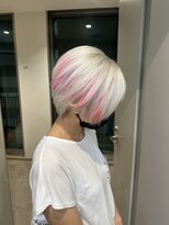 モニカ 原宿店(MONIQA)&nbsp;ホワイトデザインピンク