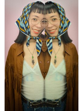 キジ(KIJI) 外ハネボブ/ミディアムボブ/ボブ/ワイドバング/ショートバング