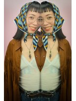 キジ(KIJI) 外ハネボブ/ミディアムボブ/ボブ/ワイドバング/ショートバング