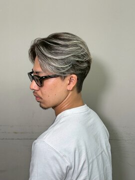 リッチブランドアンドコー(Rich Brand&Co) アップバングセンターパートツイストスパイラルバレイヤージュ