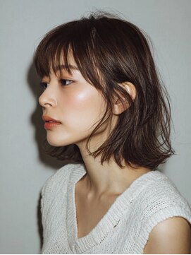黒髪/クラゲヘアー/オリーブグレー/小顔/ココアベージュ/東海駅