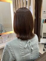 フゥカ 類家店(fuka)&nbsp;青森 八戸 ラベンダーブラウン×ミディアム 20代 30代 40代 50代