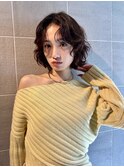 アンニュイウェーブボブ