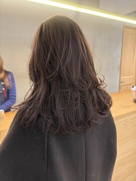 ローレン(LOREN) 透明感髪質改善ベージュダブルカラーミルクティーグレージュ