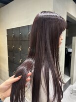 ヘアーアイスカルテット(HAIR ICI QUARTET)&nbsp;透明感たっぷり◎ワインレッド