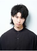 ツーブロックショート/韓国風マッシュ/フリックパーマ
