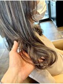 大人女子におすすめ♪細めハイライト♪[アディクシー/カラー]