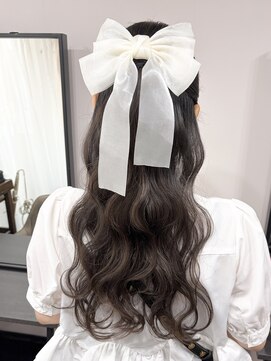 チャコ 新宿(CHACO) ハーフアップ[新宿/新宿駅/ヘアセット/ヘアメイク]