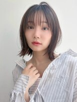 ケーツー エソラ池袋店(K-two)&nbsp;切りっぱなしボブ*レイヤーボブ*レイヤーカット*大人ボブ*顔周り