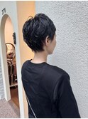 黒髪ショート/ショートパーマ/20代30代40代50代60代