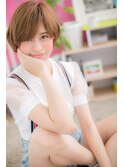ひし形フォルムの☆ふんわりボブa