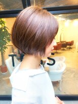 ショートオンリーサロントス(short only salon TOSS)&nbsp;抜け感＆こなれ感大人可愛いショート◎ボブ