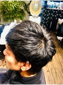 オシャレ格好いいフェミニンマッシュ
