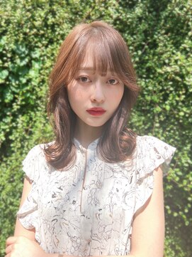 セレスト 江古田店(CELESTE) 韓国人風レイヤー×薄めバングフェザーバング