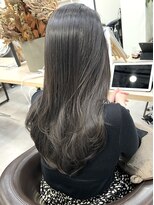 ベルム(Belme) 髪質改善/韓国風レイヤー/オリーブグレージュ