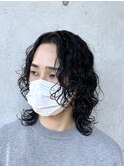 ロングスパイラルパーマ