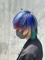 ワンズクロエ 原宿店(ONE's Chloe)&nbsp;バイトワンカラー/マロンベージュ/Aライン/かきあげ[原宿駅]