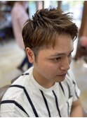 男前ツーブロック