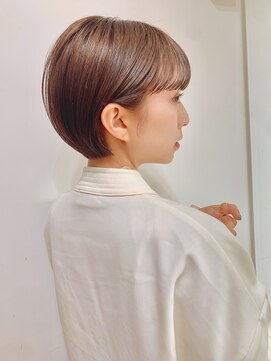 ジジ 代々木(Gigi) [代々木]ナチュラルピンクスイートAラインの甘辛ショートボブ