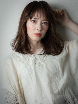 カバーヘア 上尾西口店(COVER HAIR) グレージュアッシュくせ毛風ヘルシースタイルv上尾30代40代50代