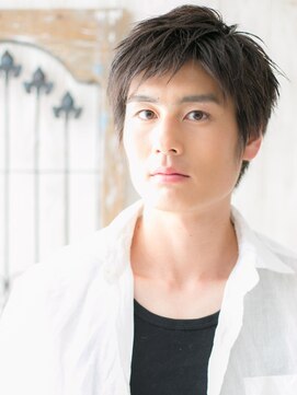 モッズヘアー メン 戸田公園店(mod's hair men) マットブラウンカラーで爽やかツーブロックショートb戸田公園