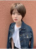小顔ナチュラルショート/20代/30代/40代★似合わせカット