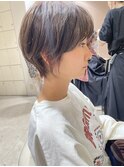 大人かわいいショートボブ