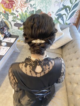 エムサロン 前橋川原(emusalon) お呼ばれ もこもこヘアセット ♪