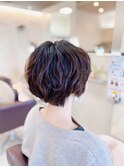 ふんわりエアウェーブ×大人ショート