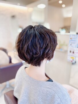クール ヘアー ギャラリー 神明町店(COOL Hair gallery) ふんわりエアウェーブ×大人ショート