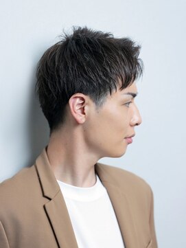 ラヴィ 横浜店(LAVIE) ダークアッシュ/カルマパーマ/ベリーショート<理容室>[横浜駅]