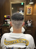 ヒロギンザ 横浜店(HIRO GINZA) 濡れパンクロップスキンフェード