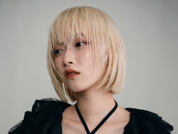 サンク 原宿 表参道(cinq)の写真/《ボブ》×《ハイトーン》のデザインで、髪に軽さを与え、自宅でも簡単に動きの出しやすいヘアデザインに＊