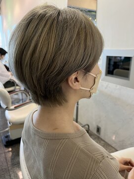 タブー(TABOO) 大人ショートボブ丸みショートカットマッシュショート