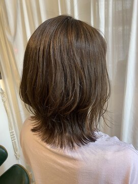 フィゼル 福島店(fizelle) 外はねボブ　原明日香