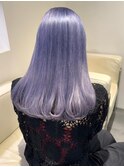 9907艶髪ネイビーグレーブルーグレージュレイヤーブルーシルバー