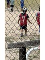 時 美容室(toki) 小学2年生の息子。昨年からサッカーを始めて頑張ってます！