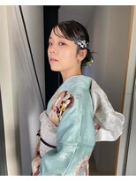 ロールアップスリーブス(ROLL UP SLEEVES)&nbsp;成人式ヘア