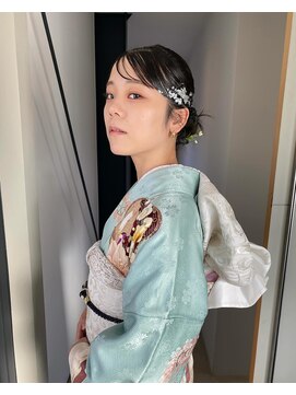 ロールアップスリーブス(ROLL UP SLEEVES) 成人式ヘア