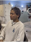 スパイキーショート×シルバーアッシュ