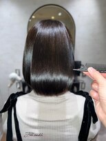 ジル アンク(Jill ankh)&nbsp;《Jillankh 姫路駅前》オリーブアッシュ　髪質改善　赤み消し