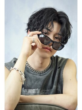 リップス 吉祥寺店 (LIPPS) センタパート　スパイラルパーマ　無造作ヘア