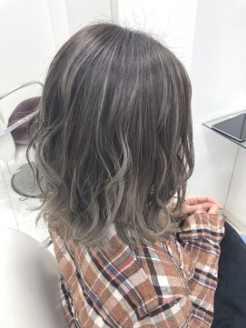 ヘアポジション 十文字店 HAIR Position バレイヤージュ