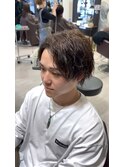 波巻きパーマ ツイストスパイラル メンズパーマ