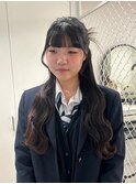 【chome】ロング ウェーブ 卒業式 成人式