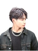 曲がる縮毛矯正/渋谷駅/学割U24/メンズサロン/フェザーパーマ