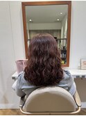 ◎明るめカラー×パーマ◎