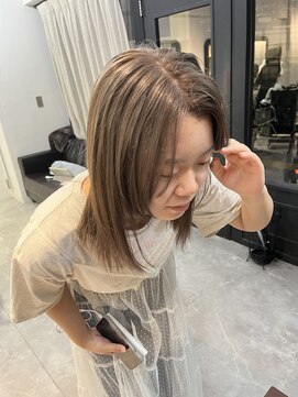 ノエル 池袋店(noel) 【noel】manami×ミルクティーベージュ