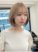 【ミニボブ】ナチュラルボブ/ストレートボブ/ショートボブ