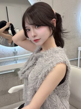 アリュウル 表参道(ALLURE) 結んでもカワイイ顔周りカット